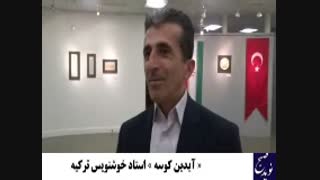 آیدین کوسه :هنر، کشورها را به هم نزدیک می کند