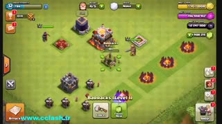 دانلود نسخه هک شده کلش آف کلنز با جم تمام نشدنی