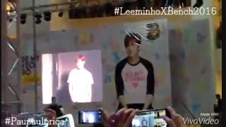 ❤اوپا لی مین هو ❤ 2016.4.2خیلی خیلی داغ داغ کلیپ تبلیغاتی جدید اوپا لی مین برای Bench که در فن میتینگ نمایش داده شد