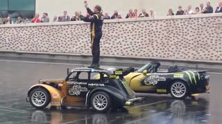 نمایش اتومبیل خیلی باحال terry grant