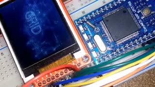 نمایش ویدئو روی TFT LCD رنگی توسط EasyMCU