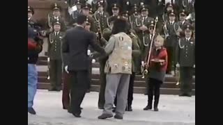 ویدیوی کمیابی از مایکل جکسون در لهستان و روسیه