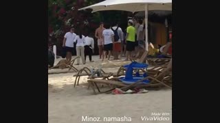 ❤اوپا لی مین هو ❤ 2016.4.4 خیلی خیلی داغ داغ همین الان اوپا لی مین هو در سواحل جزایر Cebu