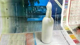 چند مدل رنگ کردن بطری