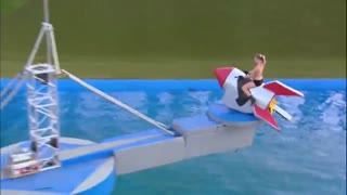 مسابقه Wipe Out با دوبله فارسی - قسمت 16