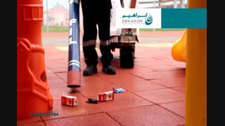 دستگاه نظافتی مخصوص ویلا ها- جاروی بزرگ برگ جمع کن   88921020-021