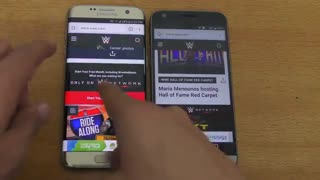 آزمون سرعت بین گلکسی S7 Edge و ال‌جی G5