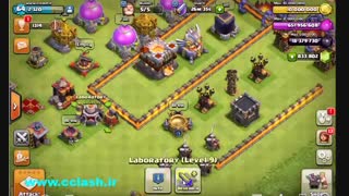 دانلود هک کلش آف کلنز با سرباز جدید بلوور