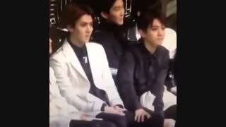 استرس داشتن بکهیون و سهون