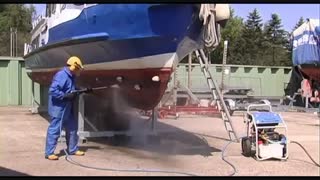 کارواش صنعتی, واترجت فوق فشارقوی آب گرم, شوینده پر فشار