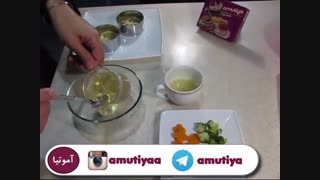 پیش غذای مرغ و سیب زمینی