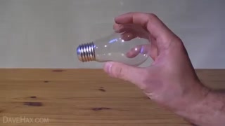 How to Make a Light Bulb Vase