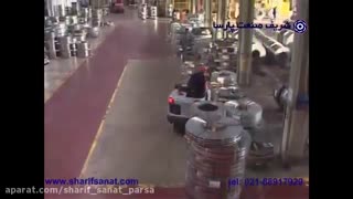 سوییپرهای صنعتی|سوییپر با سرنشین|ماشین نظافت صنعتی