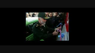 سردار انقلابی سردار حسین همدانی و شهدای مدافع حرم پلاستیک لثه