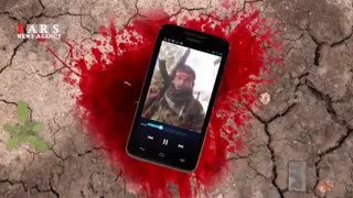 شهید مدافع حرم؛ یک لحظه قبل از شهادت