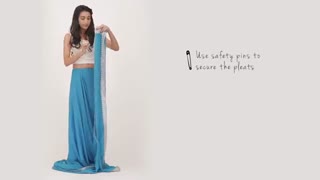 آموزش بستن ساری