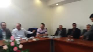 حضور افتریهای مقیم تهران در عید نوروز در دفتر اقای دکتر کواکبیان نماینده مجلس دهم شورای اسلامی
