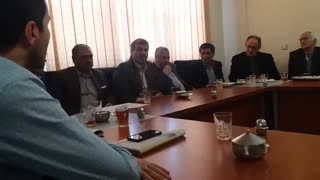 فیلم قسمتی از سخنان اقای دکتر کواکبیان در جلسه با افتریهای مقیم تهران در نوروز 1395