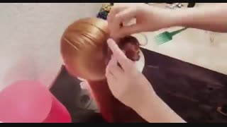 یک شینیون برای دخترها