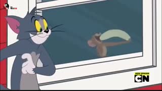 تام و جری درغذای پنیری