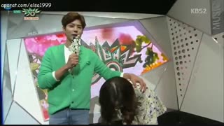 شوخی Red Velvet Irene با Park Bogum در Music Bank