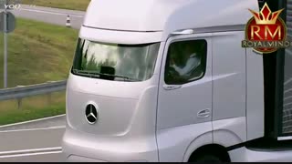 تکنولوژی - کامیون فوق پیشرفته بنز