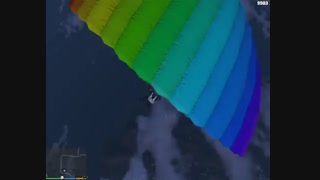 من روی UFO  در Gta v