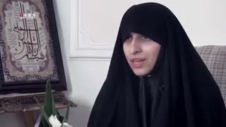 عاشقانه‌ سمیه برای همسرش که روز تاسوعا در سوریه شهید شد/ مصطفی دوستت دارم!