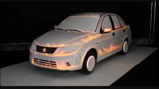 رونمائی از جدیدترین خودرو شرکت سایپا با ویدئو مپینگ ارتباط