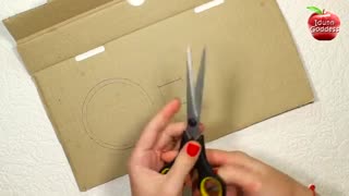 قاب عکس از جعبه پیتزا - دکور اتاق