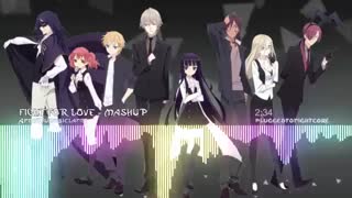 nightcore - fight for love - 2016 mashup
