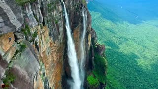 ویدیویی حیرت‌انگیز از آبشار آنجل ، بلندترین آبشار دنیا