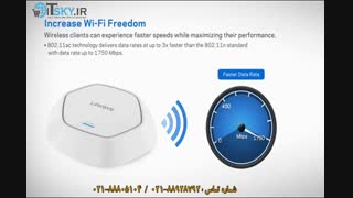 فیلم تکنولوژی AC در اکسس پوینت لینکسیس