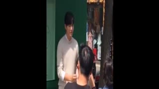 ❤اوپا لی مین هو ❤ 2016.5.3 خیلی خیلی داغ داغ تازه منتشرشده مراسم افتتاحیه InnisfreeGlobal Pop Up Store My Cushion ATMدرسئول2May