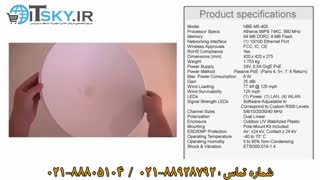 فیلم معرفی رادیو آنتن NanoBeam M۵ ۴۰۰ ۲۵dBi یوبی کوییتی