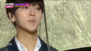 اجرای یسونگ ، زیر بارون !! بسی رمانتیک ❤ Super junior