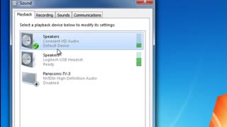 استفاده هم زمان  از هدست و اسپیکر (Headset & Speaker)