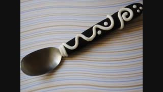 قاشق - خمیر پلیمر