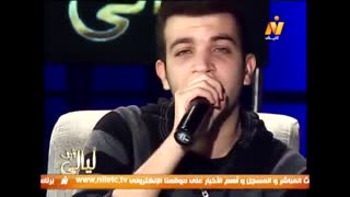 محمود المهندس در برنامه لیالی لایف