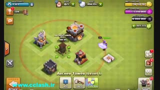 کلش آف کلنز هک شد