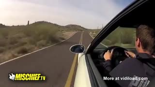 تصادف بی ام و از نگاه دوربین متصل به کنار خودرو