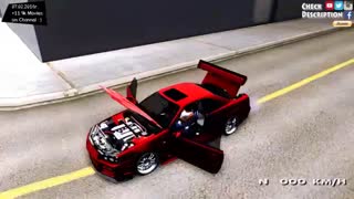 فیلمی از Nissan Skyline GT-R R34 برای GTA SanAndreas