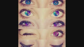 چشمای رنگی رنگی