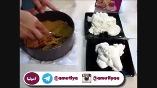 چیز کیک آلبالو به سبک نیویورکی