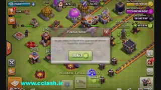 دانلود نسخه هک شده کلش آف کلنز با قابلیت نامحدود نمودن جم