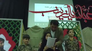 بابای مهربونم رفته بوده شلمچه .....