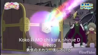 رقص  آل استار princess precure روی دور تند( ^0^)