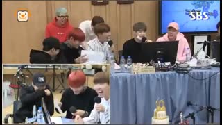 BTS در برنامه رادیویی❤️