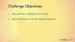 5. Challenge Displaying two airports