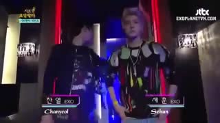 SEHUN AND CHANYEOL